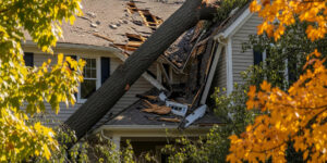 Insurance claim for roof repairs